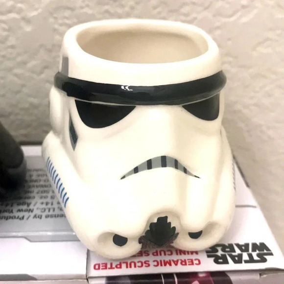 Star Wars Darth Vader Storm Trooper Mini Mug Set - Picture 3 of 5